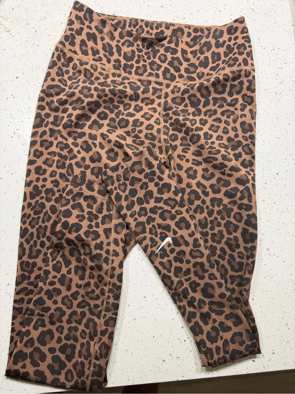 Leopard Print Nike leggings size small